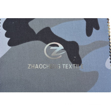 T / C65 / 35 2/1 Tecido sarja com camuflagem de deserto cinza para colete à prova de balas (ZCBP271)